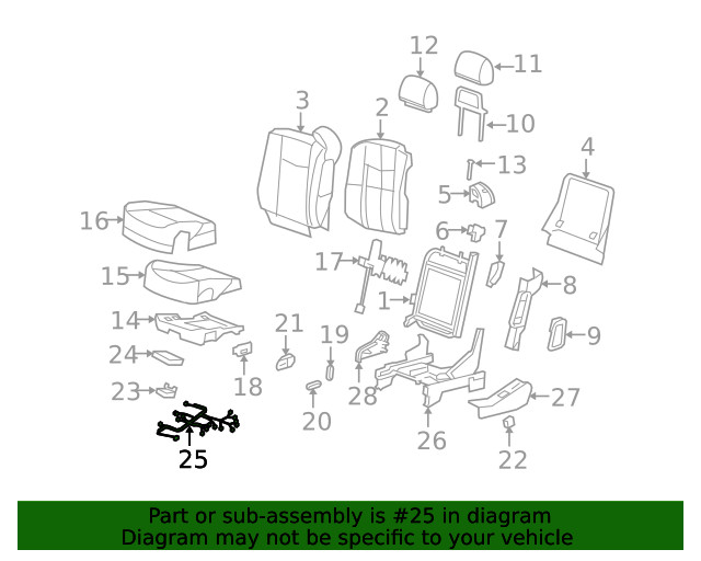 Genuine GM Harness 19123443