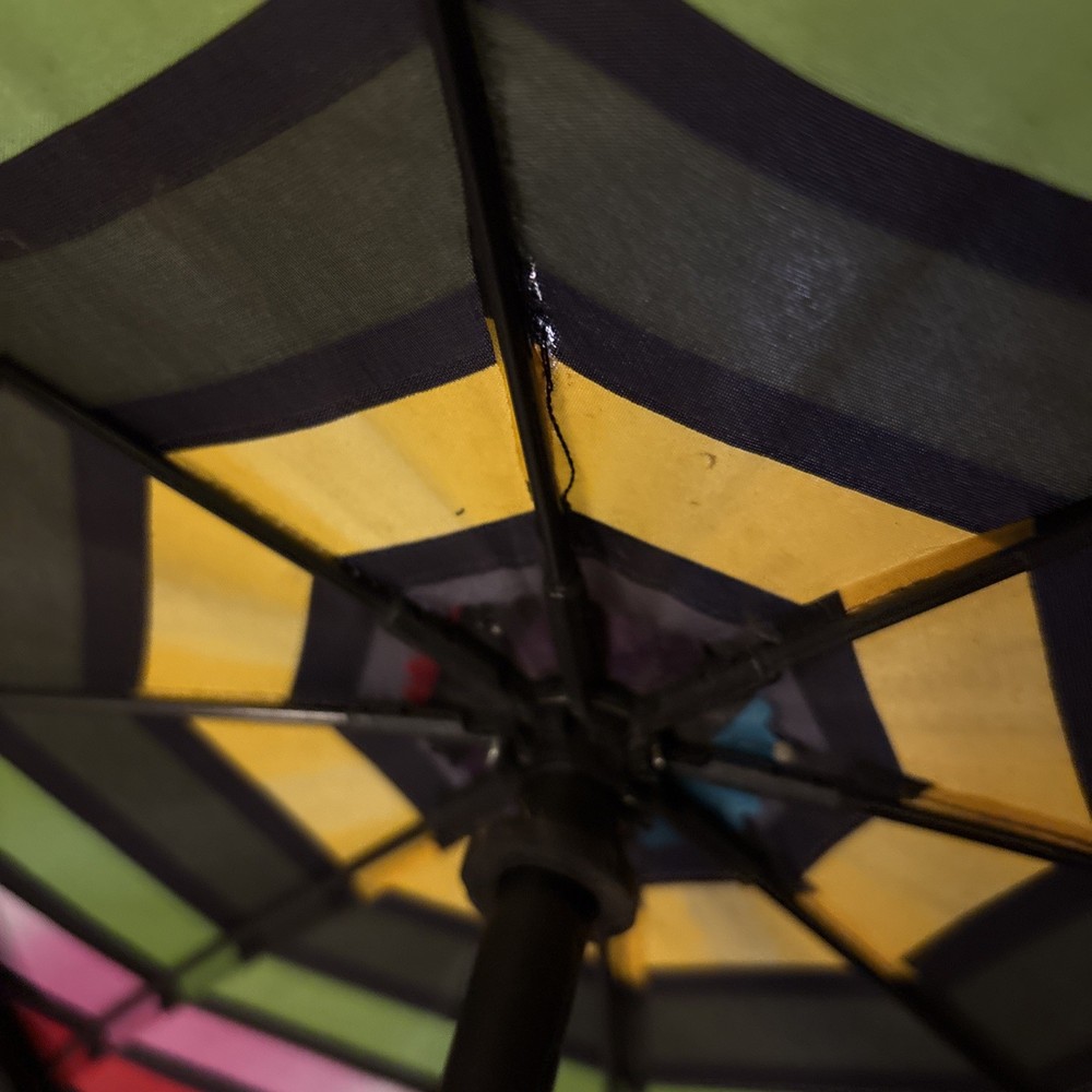 TOTES-Rainbow Colored Umbrella