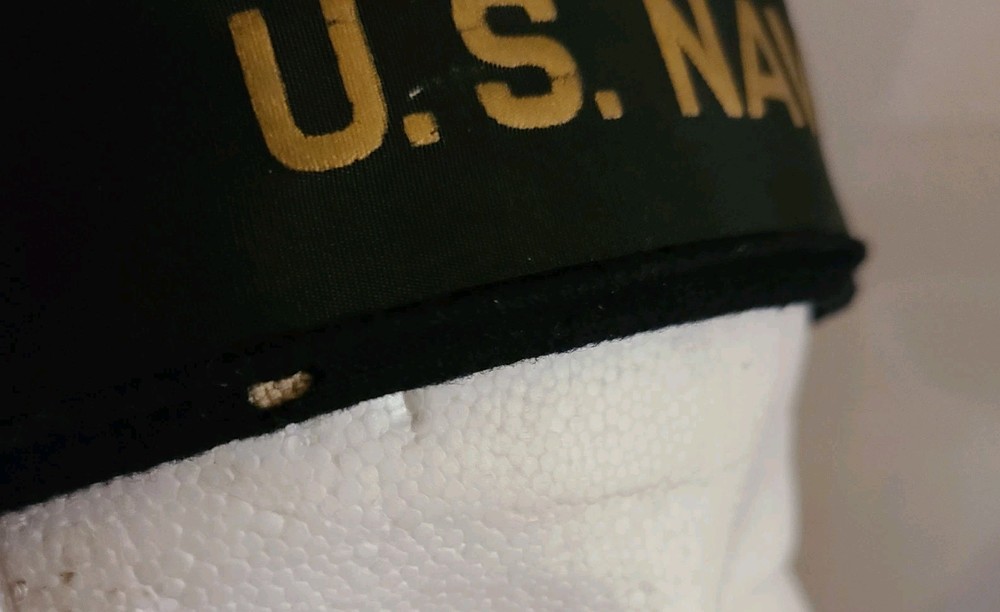 WWII USN Navy Donald Duck Hat Personalized