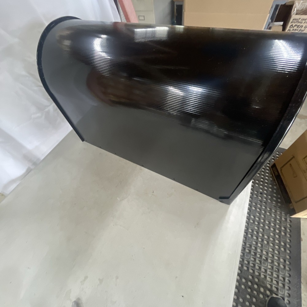 Stanley Extra Large Steel Post Mount Mailbox Black