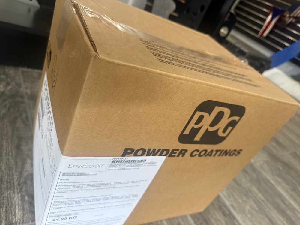Red HTE Max Wheel powder coating - Ppg