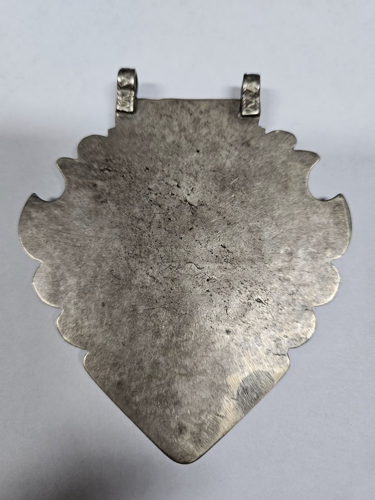 Middle Eastern Antique Silver Amulet
