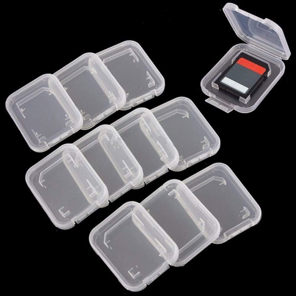 Hard Shell Plastic Memory Card Case Compatible with SD MMC/SDHC - Effortless Use