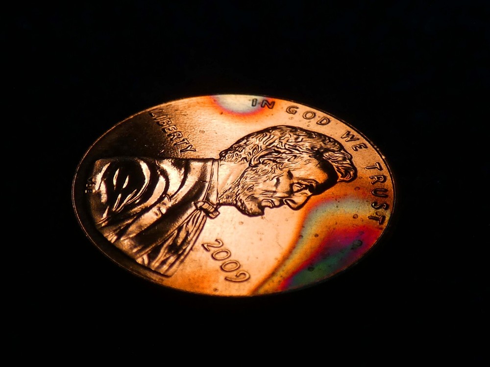 2009-P Lincoln Commemorative Cent Formative Years - BU Rainbow Toner! #2336