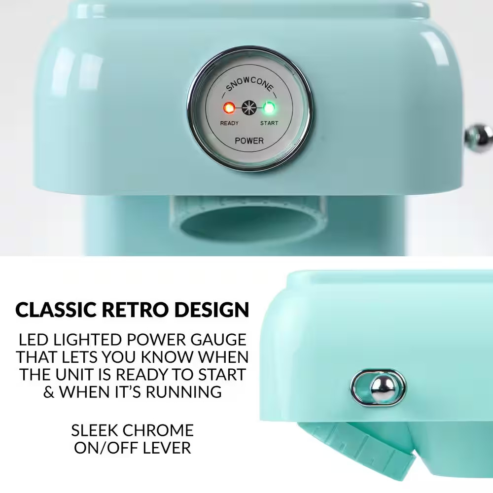 Retro Series Aqua Snow Cone Maker