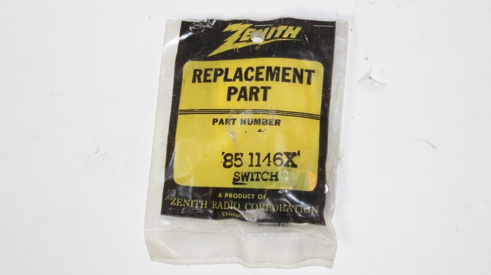 ZENITH 85-1146X SWITCH