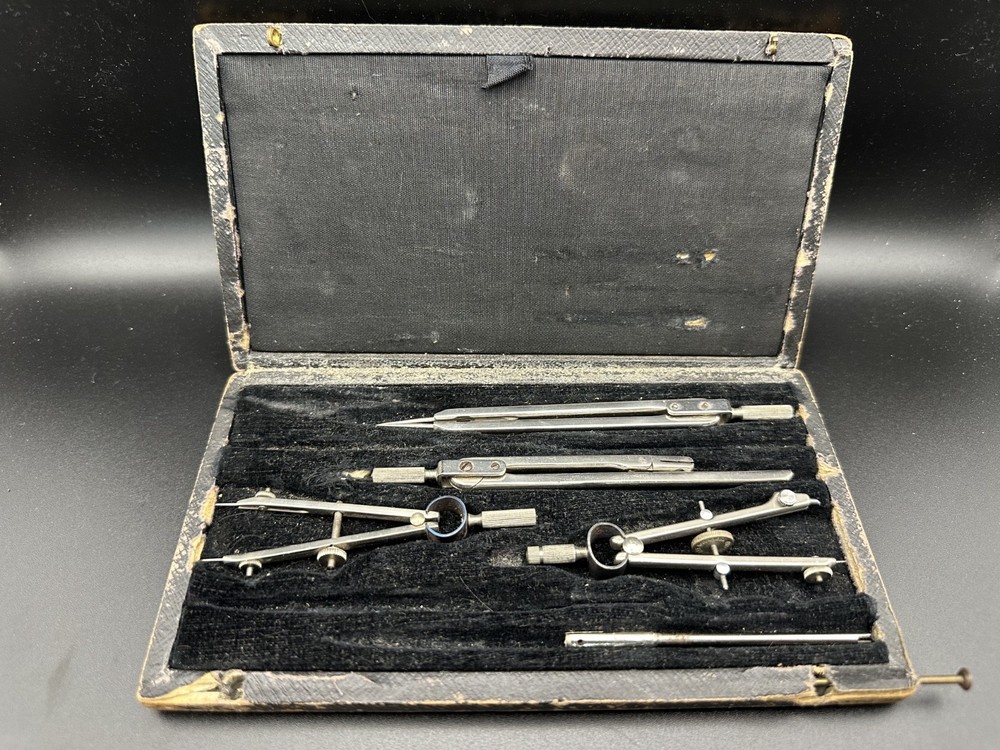 Technical Drawing Set Lee Guinness Draughtsman Vintage Ireland