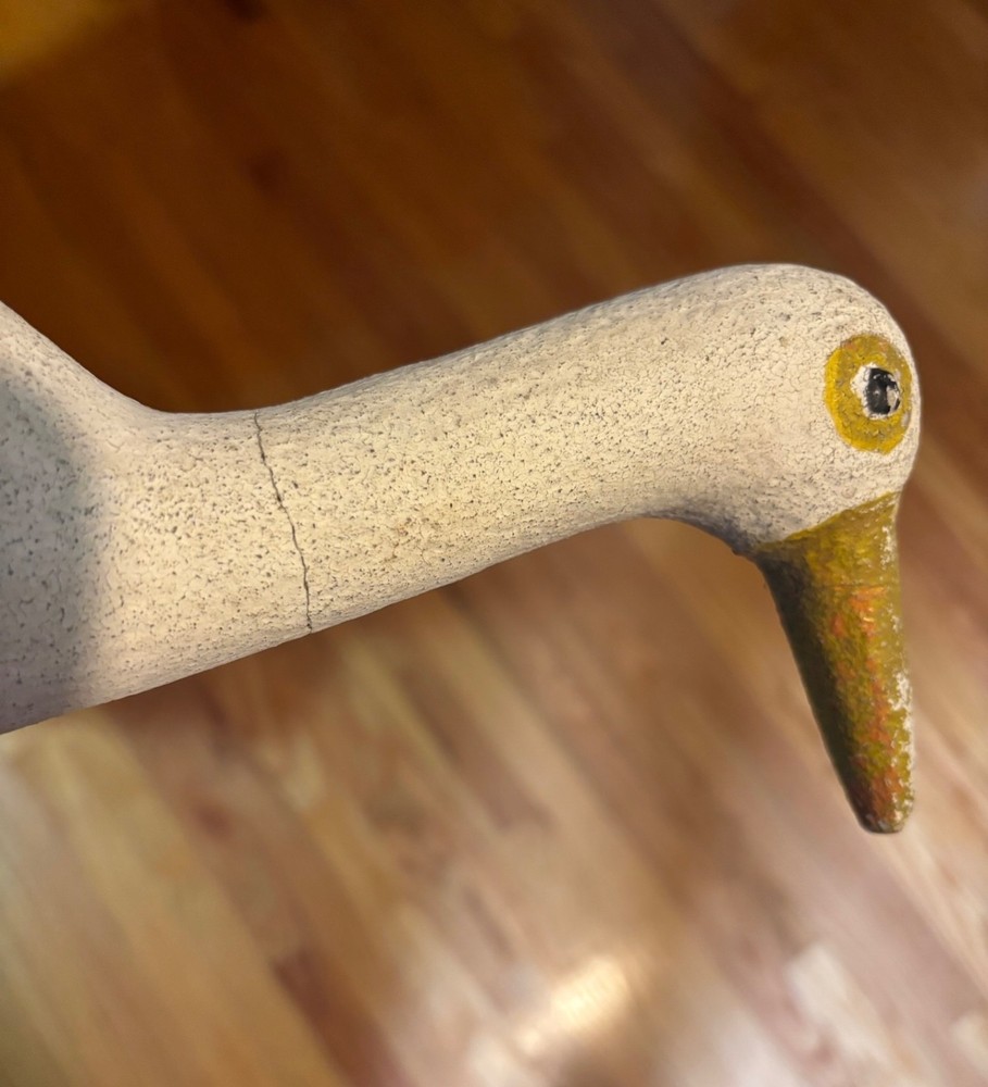 Depression-era shorebird ornament