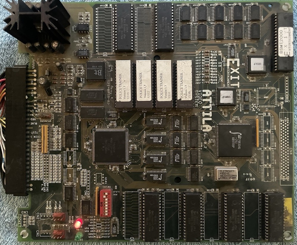 Working Police Trainer Motherboard