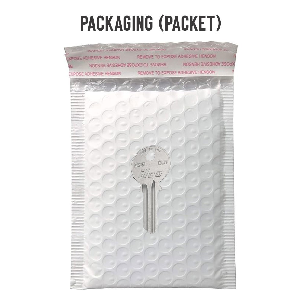 EL3 / 1096L Key Blank BRASS