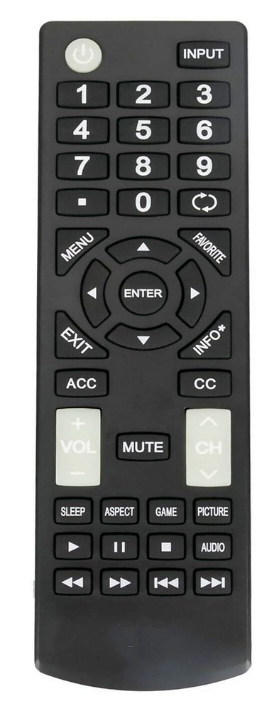 Universal Remote Control Compatible for Insignia LED LCD TV
