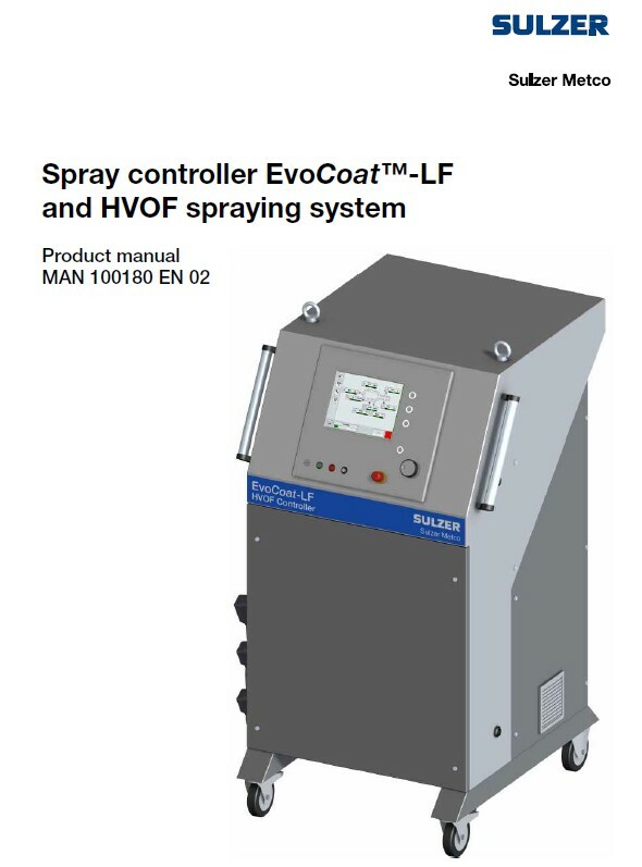 Metco Equipment Manuals and Parts Lists 7MC 9MC DJC