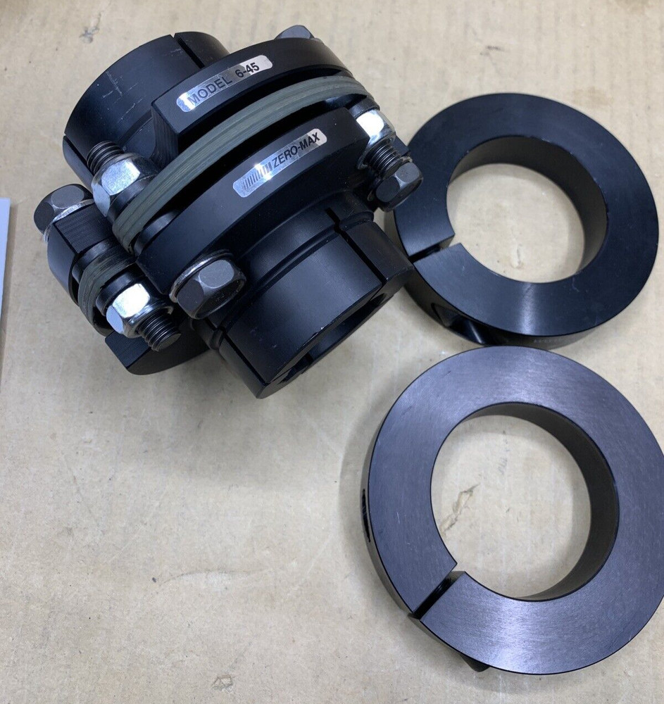 ZERO-MAX 6P45-AC-035-035-01 COMPOSITE DISC COUPLING 40MM X 40MM **NEW**