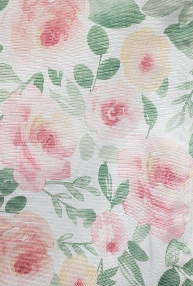 1 Fabric Printed Reversible Kitchen Table Runner (13"x72") MULTICOLOR FLOWERS,HL