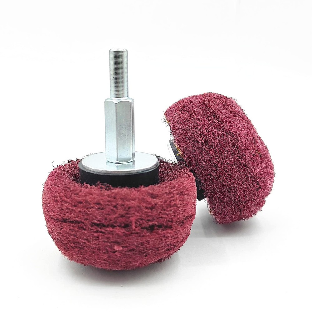 5 Pack Non Woven Polishing Wheel Drill Attachment Set