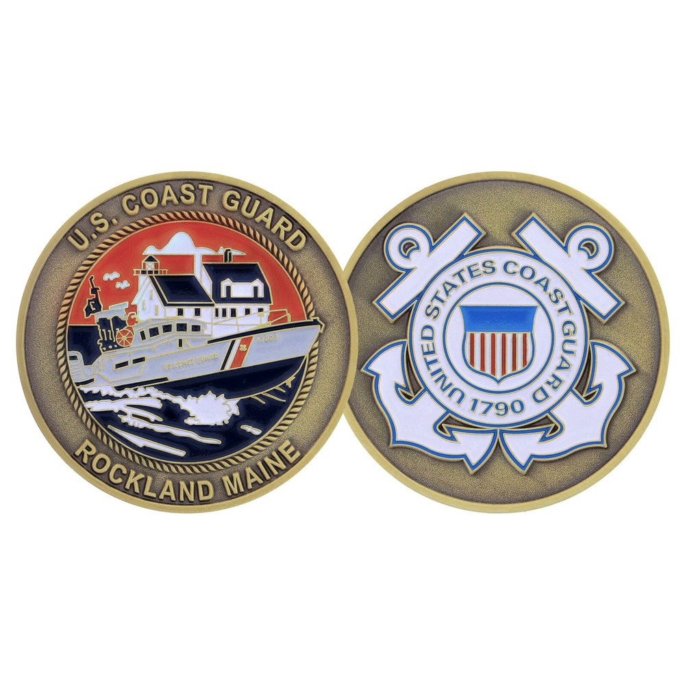 USCG ROCKLAND COIN