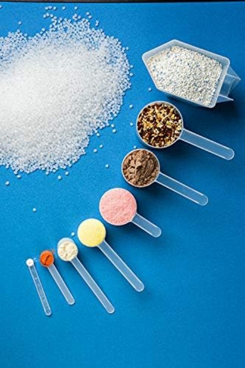 Short Handle BPA-Free Plastic Scoop - 5 mL Capacity for Easy Cooking & Baking