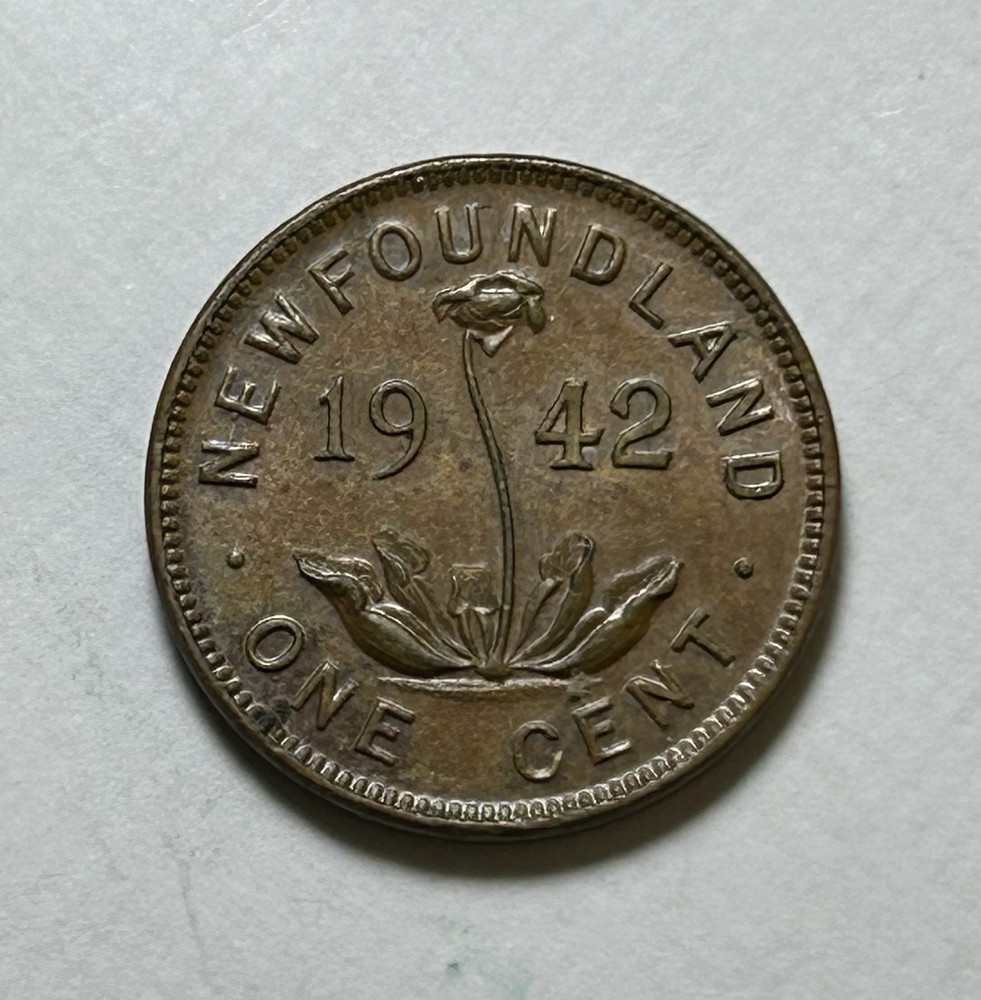 1942 Newfoundland Cent. High Grade !