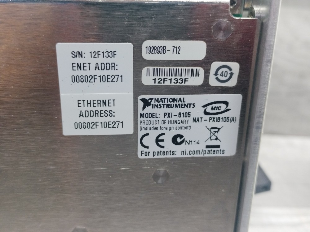 National Instruments NI PXI-8105 Embedded Controller tested,used