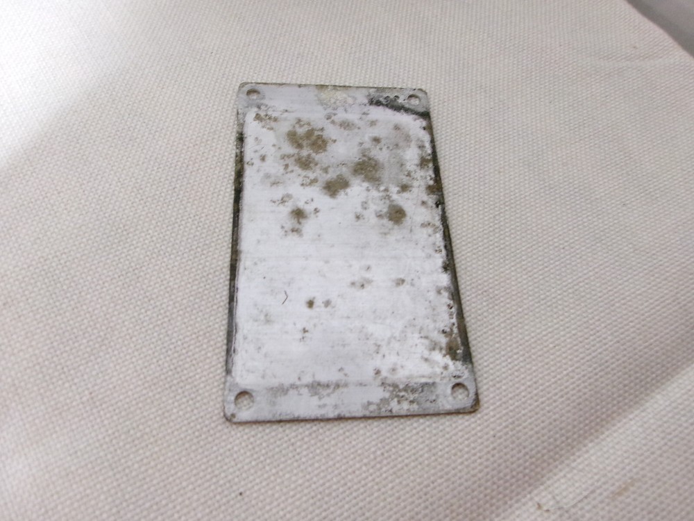 CURTISS ELECTRIC PROPELLER DATA PLATE ORIGINAL WWII