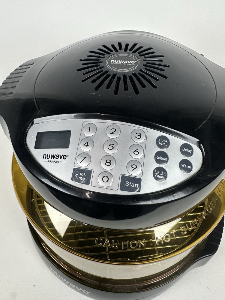 NuWave Pro Plus Digital Infrared Black Amber Dome Oven Model 20601