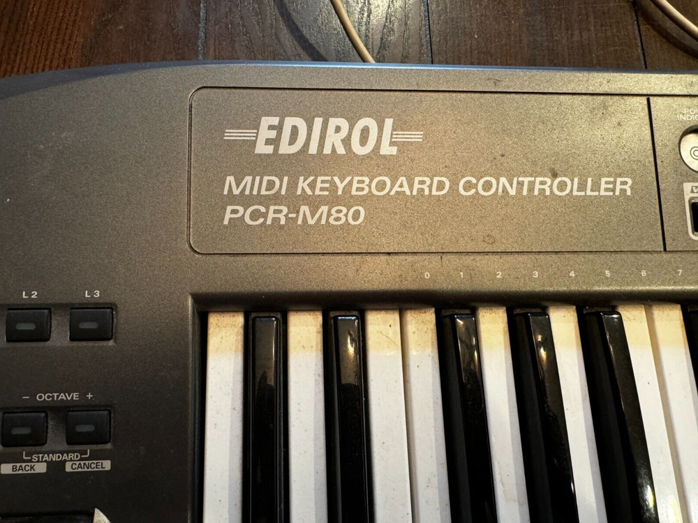 Edirol midi keyboard controller pcr-m80
