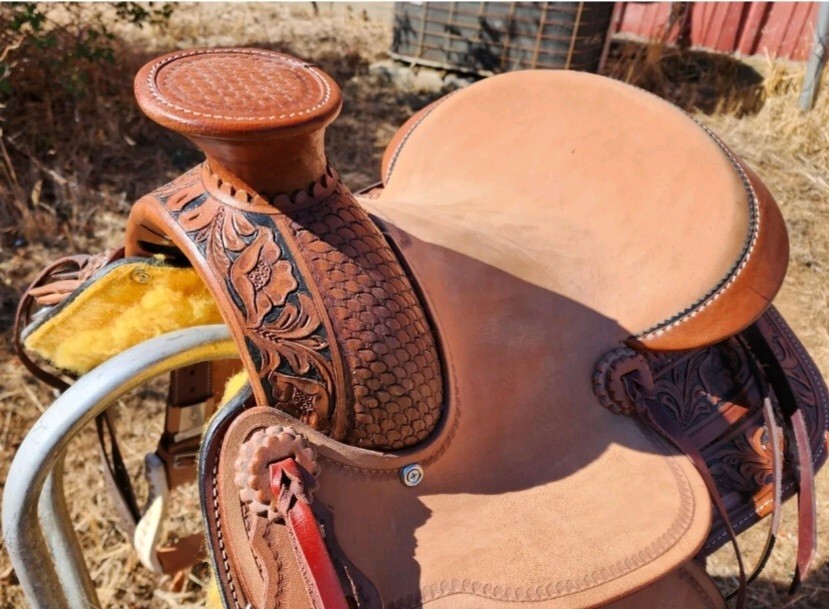 New 12" Childs Handmade Pony Saddle