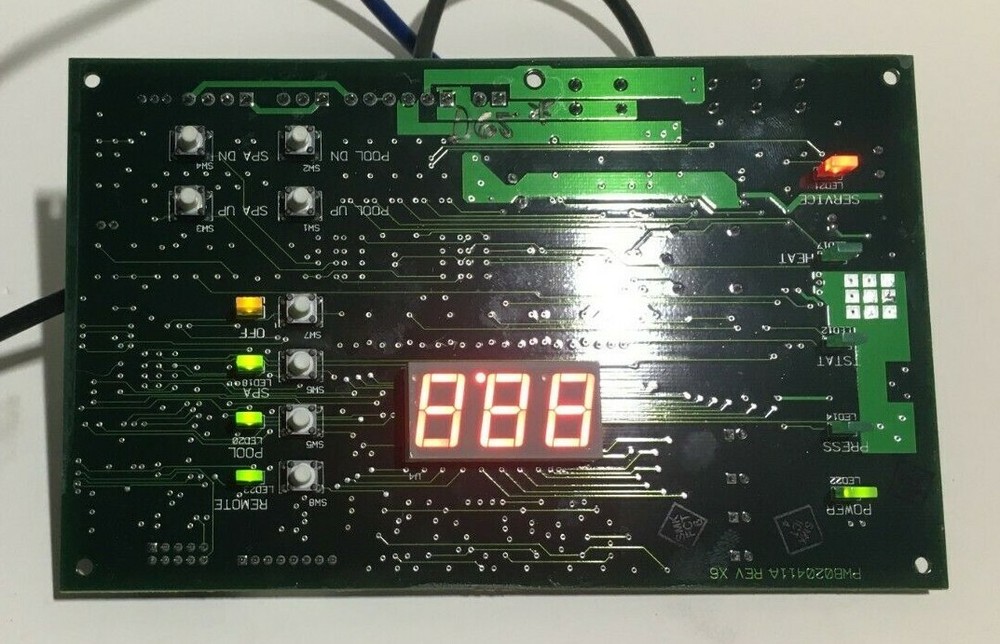 PENTAIR 472100 Digital Display Temperature Controller Circuit Board used #D65*