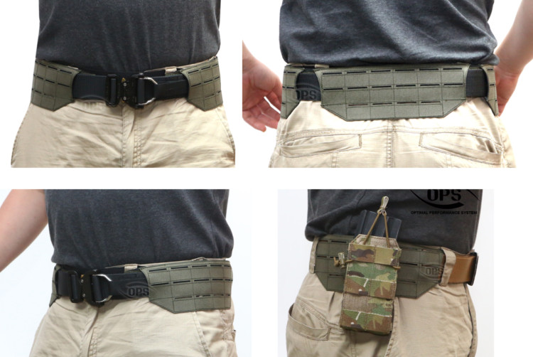 OPS Modular Belt Mount MOLLE Panel A-TACS