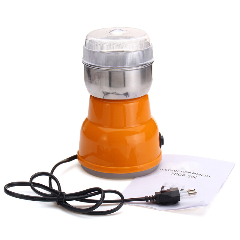 Electric Coffee Bean Grinder Nut Seed Herb Grinding Spice Crusher Mill Blender