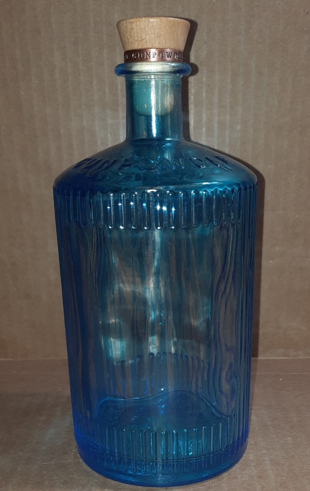 Bottle Gunpowder Irish Gin Empty No Label