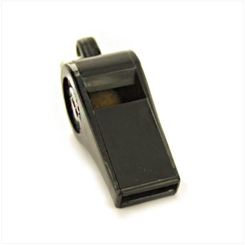 Vanguard WHISTLE - BLACK PLASTIC