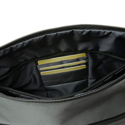 Anti-Theft Active Medium Crossbody Bag Charcoal
