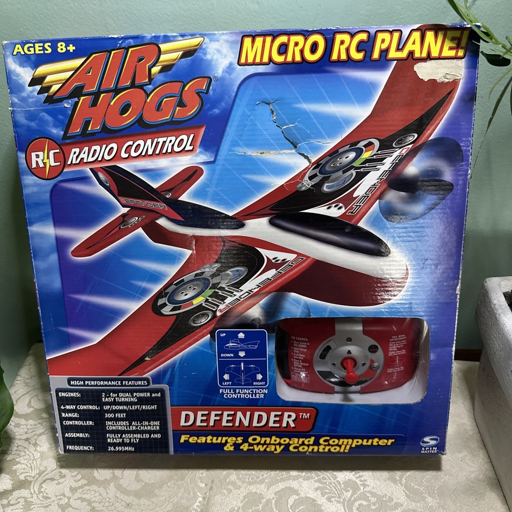 Air Hogs Defender Micro RC Plane Onboard Computer 4 way Control Spin Master