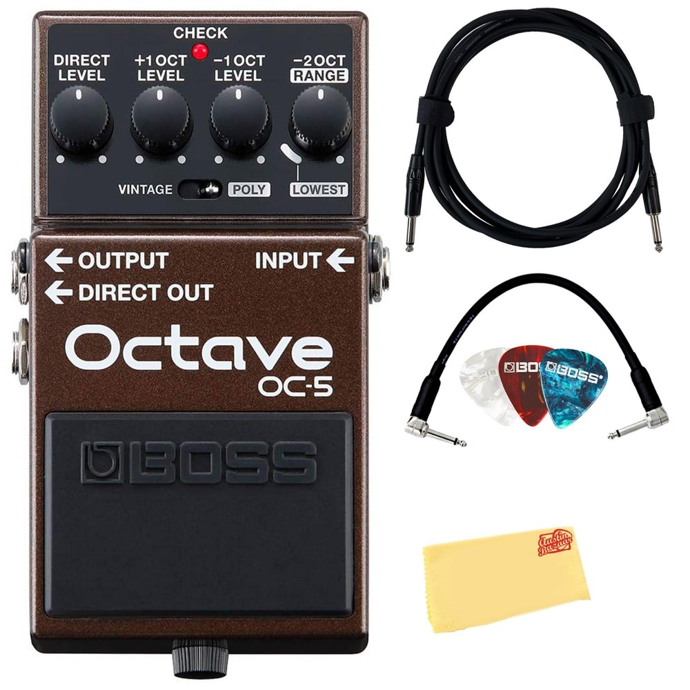 Boss OC-5 Octave w/ Instrument Cable