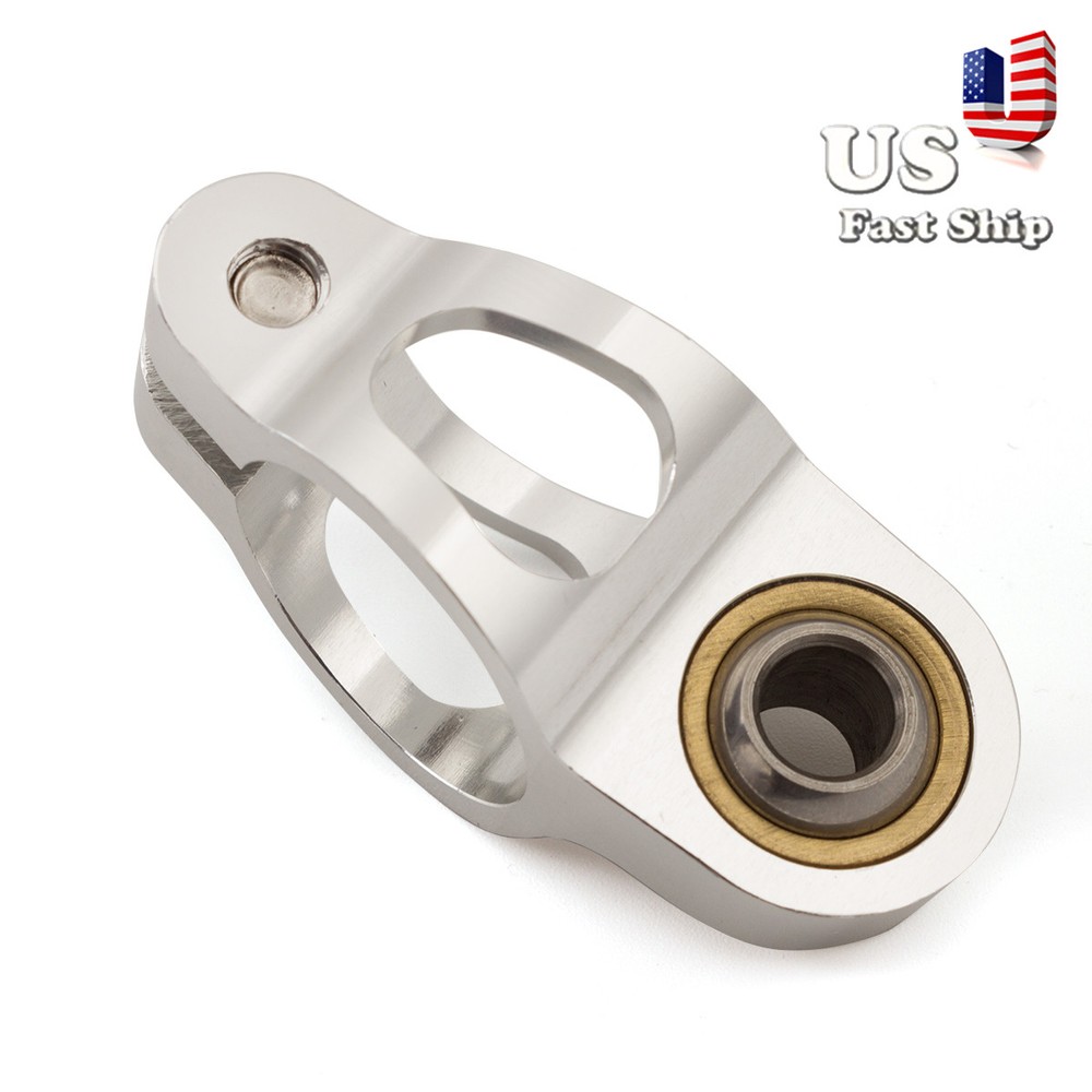 CNC Silver Steering Damper Stabilizer Linear Reversed For Motorcycle Scooters