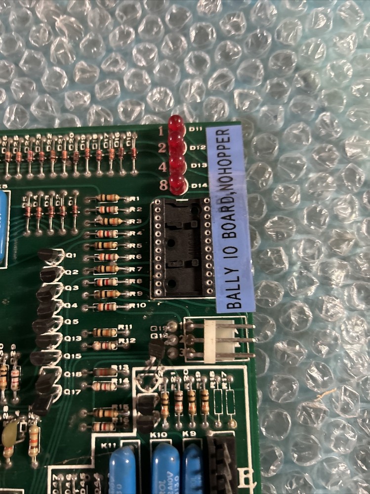 Unknown Slot Machine Bally S 5000 Mpu CPU PCB Board C128-4
