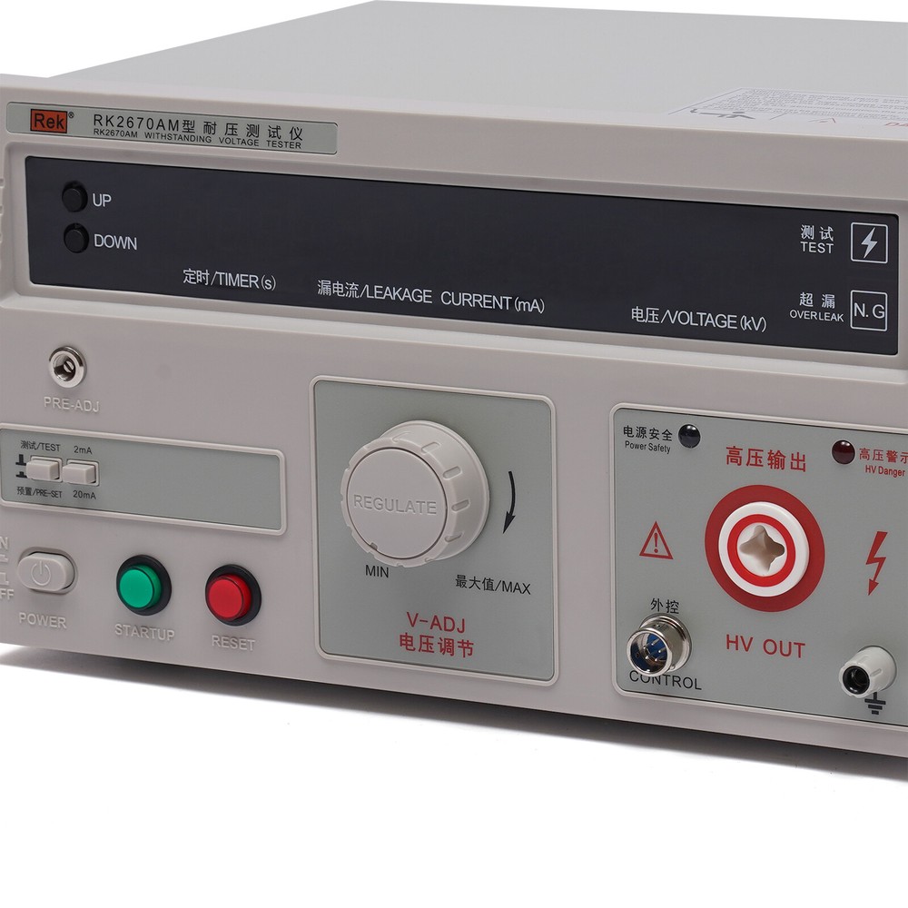 Hi-Pot Tester Insulation Resistance Testing Tool 5KV AC Withstand Tester Current