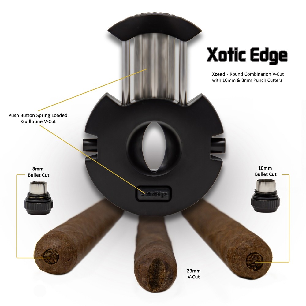 XoticEdge Xceed V-Cut (Black)