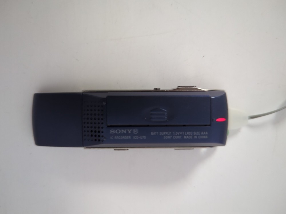 Sony ICD-U70 MP3 IC Recorder 1GB Blue