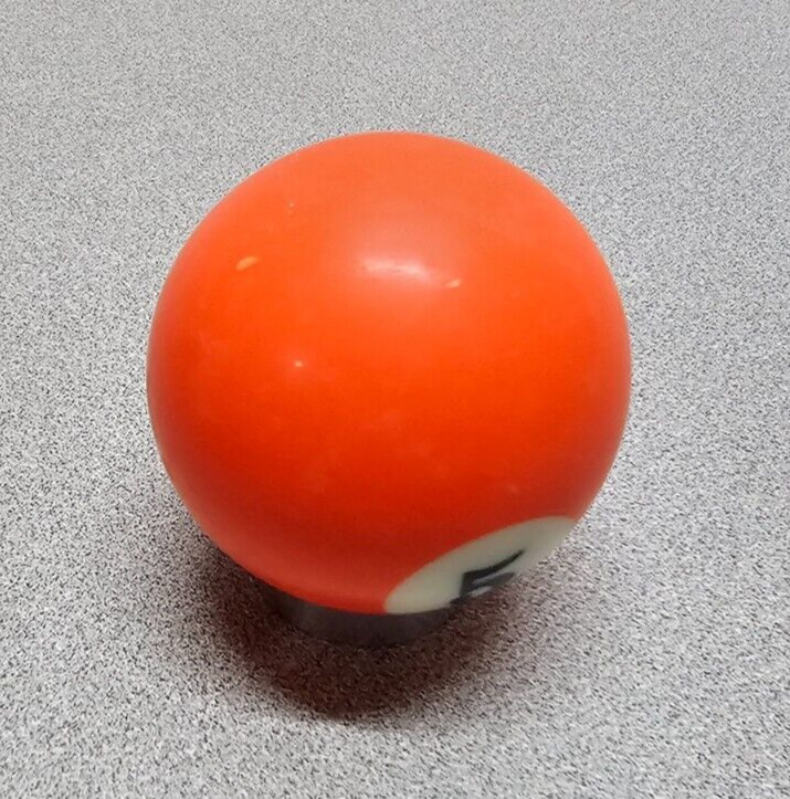 VTG Replacement Billiard Pool Ball 2 1/4" Diameter Standard # 5 Solid Orange*