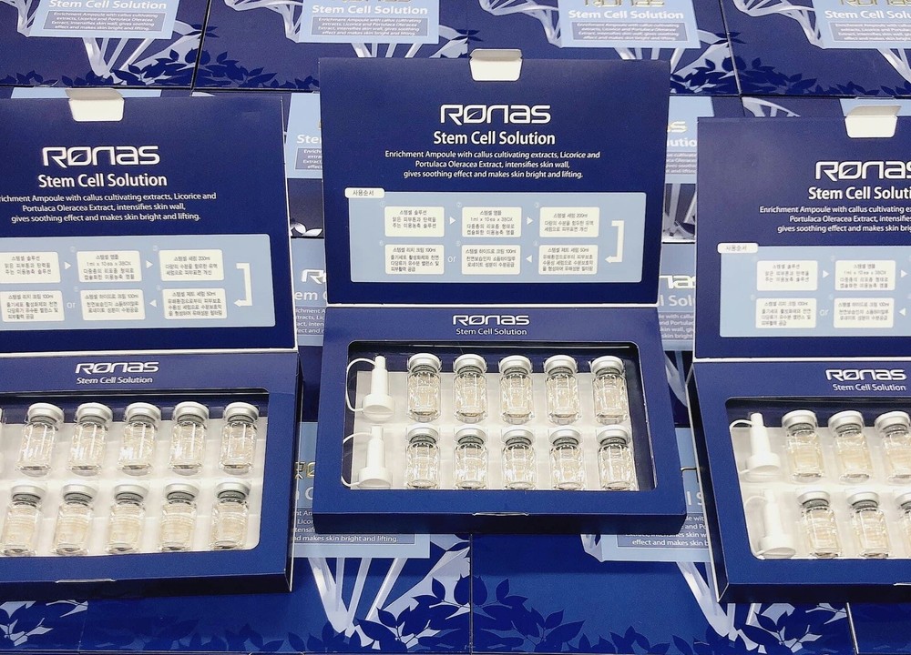 [RONAS] Stem Cell Solution (5ml*10ea) 1 Pack / Korea Cosmetic (Expired 2028)