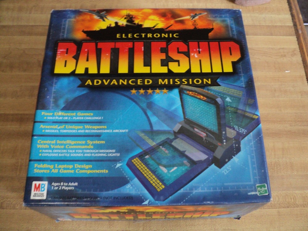 2000 Electronic Battleship | Advanced Mission | Complete + Working