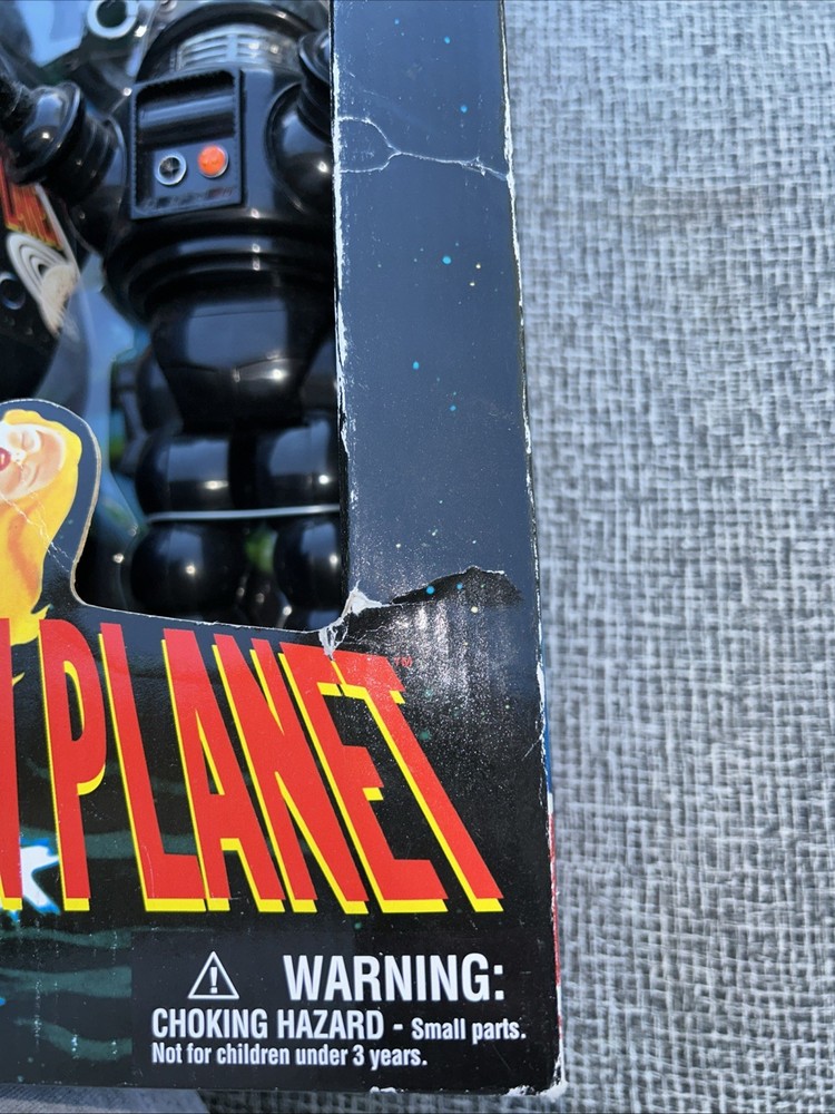 Trendmasters Forbidden Planet Remote Control Robby the Robot 1999 DAMAGED BOX