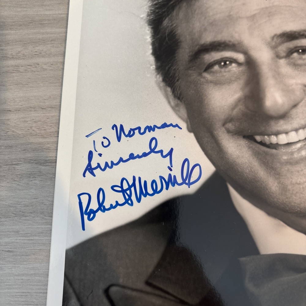 Robert Merrill Signed Autographed 8x10 Photo Opera Baritone 2