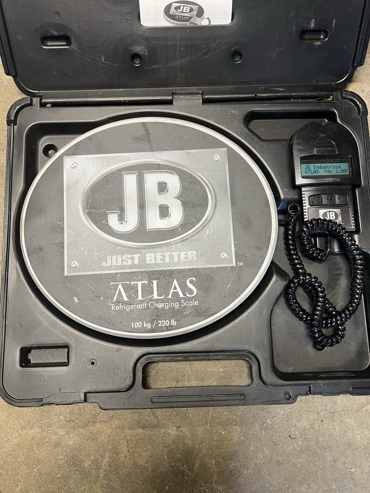 JB Atlas Refrigerant Charging Scale