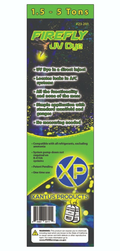Firefly UV Dye for 1.5 - 5 ton AC units