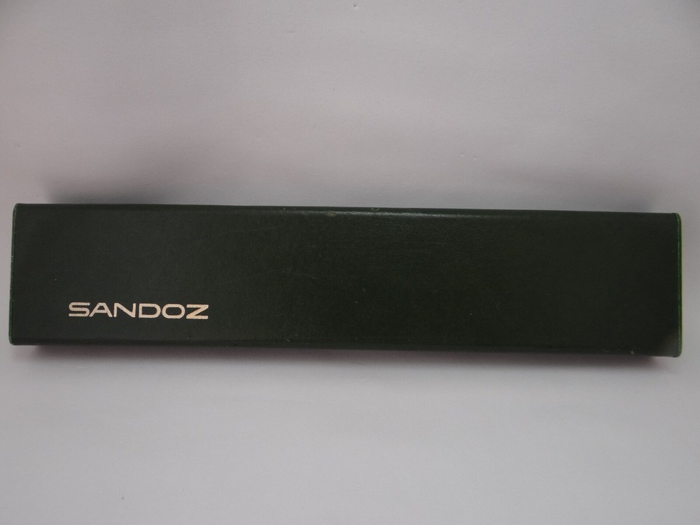 Sandoz Watch Box Vintage 1970's