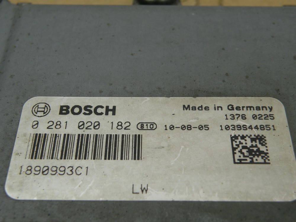 Bosch 1890993C1 Engine Control Module, Bosch p/n:- 0281020182 ECM