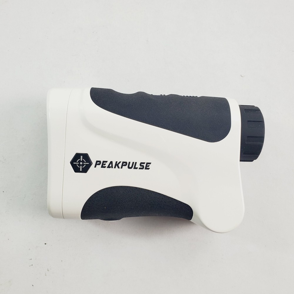 PEAKPULSE 6 Pro Slope Golf Laser Rangefinder White Tested Working